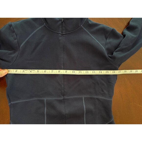 Athleta Casual Long Sleeve Knee Length Activewear Cassidy Dress Blue Size Small - Picture 12 of 14